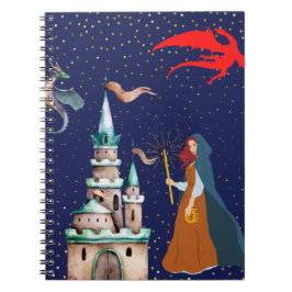 Gruvor och slott anteckningsbok