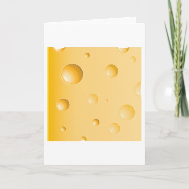 Gruyere Cheese Greeting Cards Kort (Framsida)