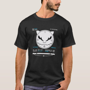 grydscaen anime "Black Hål" Logotyp T Shirt
