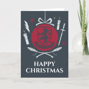 GRYFFINDOR™ Holiday Bauble Grafik Helgkort