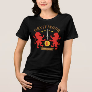 GRYFFINDOR™ House Dubbel Lejon Svärd Grafik T Shirt
