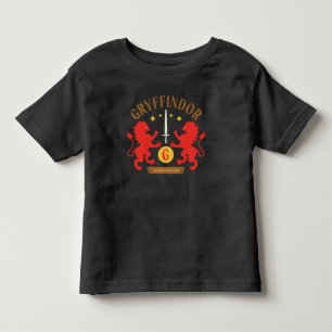 GRYFFINDOR™ House Dubbel Lejon Svärd Grafik T Shirt