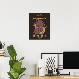 GRYFFINDOR™ House Modigt i hjärtat Poster