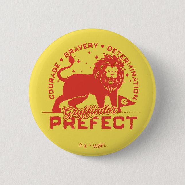 GRYFFINDOR™ Prefektmärke Knapp (Framsida)
