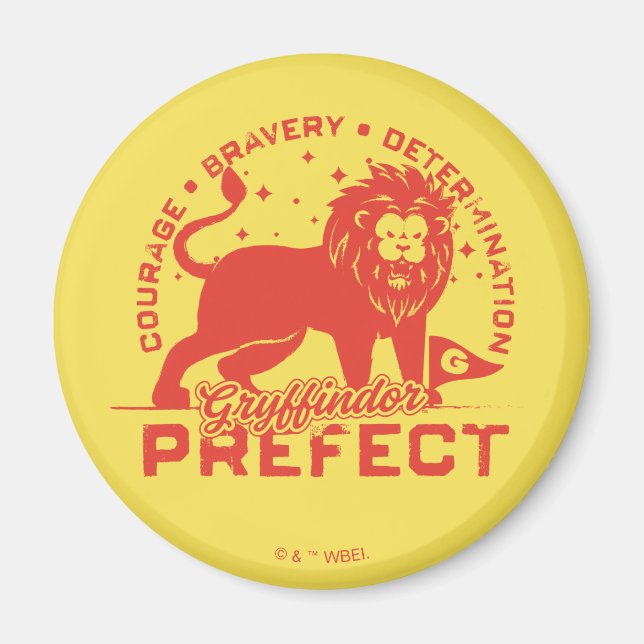 GRYFFINDOR™ Prefektmärke Magnet (Framsidan)
