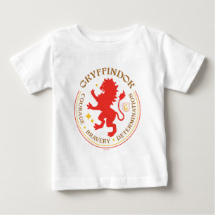 GRYFFINDOR™ Röd Lejon Hus Stolt Badge T Shirt