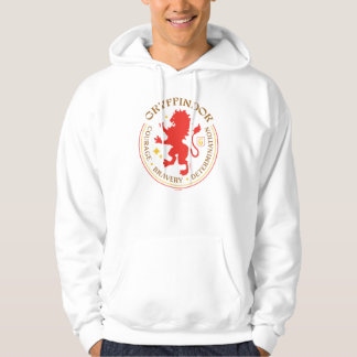 GRYFFINDOR™ Röd Lejon Hus Stolt Märke Hoodie
