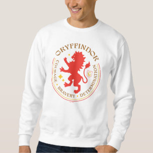 GRYFFINDOR™ Röd Lejon Hus Stolt Märke Lång Ärmad Tröja