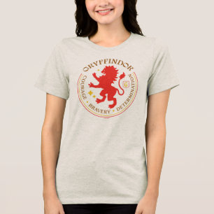 GRYFFINDOR™ Röd Lejon Hus Stolt Märke T Shirt