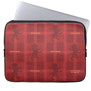 GRYFFINDOR™ Rutmönstrat Mönster Laptop Fodral