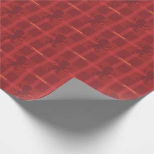 GRYFFINDOR™ Tartan Play Mönster Presentpapper