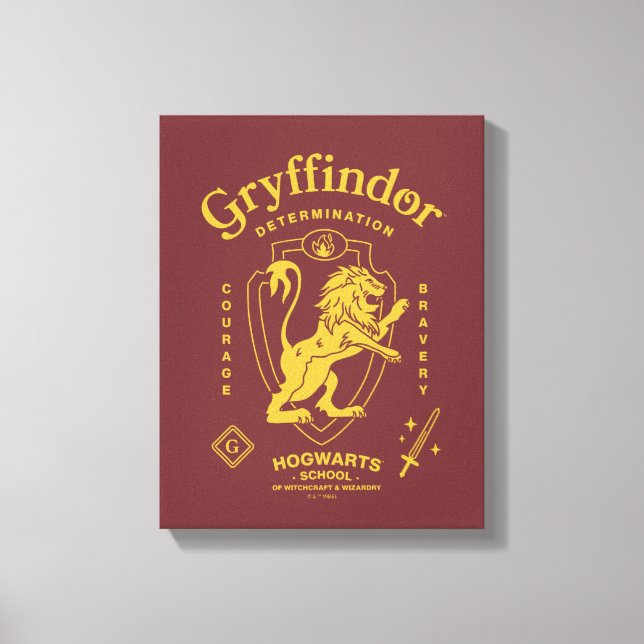 GRYFFINDOR™ Utslutelse Mod Mod Crest Canvastryck (Framsida)