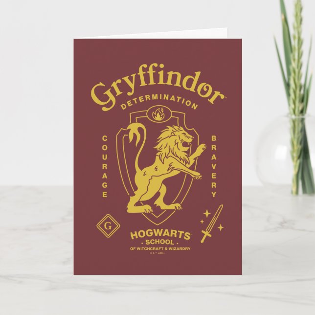 GRYFFINDOR™ Utslutelse Mod Mod Crest Kort (Framsida)