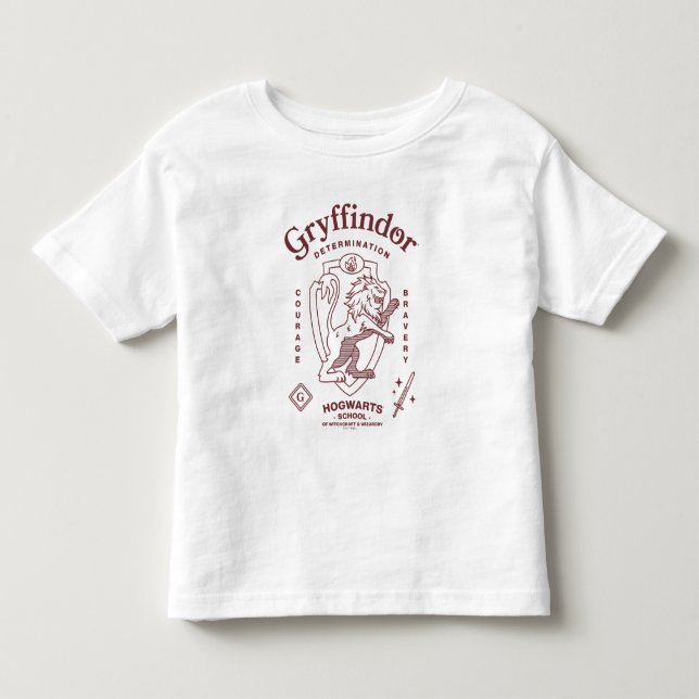 GRYFFINDOR™ Utslutelse Mod Mod Crest T Shirt (Framsida)