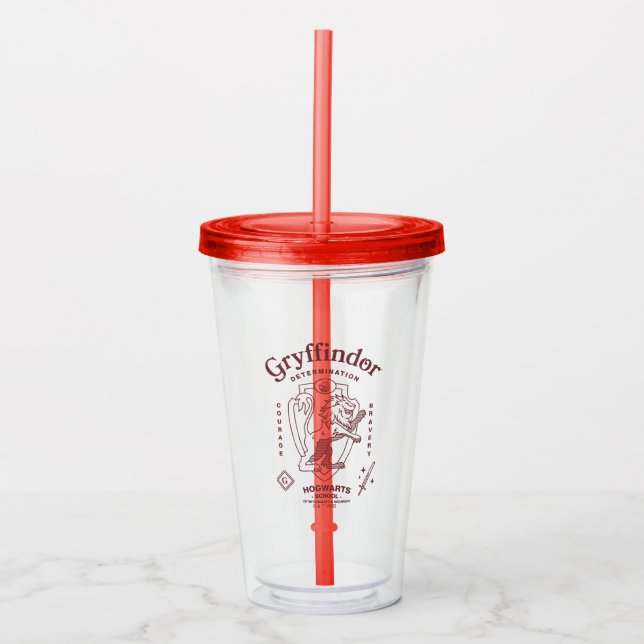 GRYFFINDOR™ Utslutelse Mod Mod Crest Take Away Mugg (Framsida)