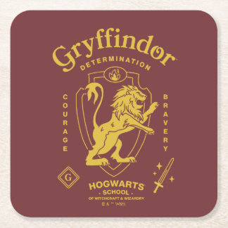 GRYFFINDOR™ Utslutelse Mod Mod Crest Underlägg Papper Kvadrat
