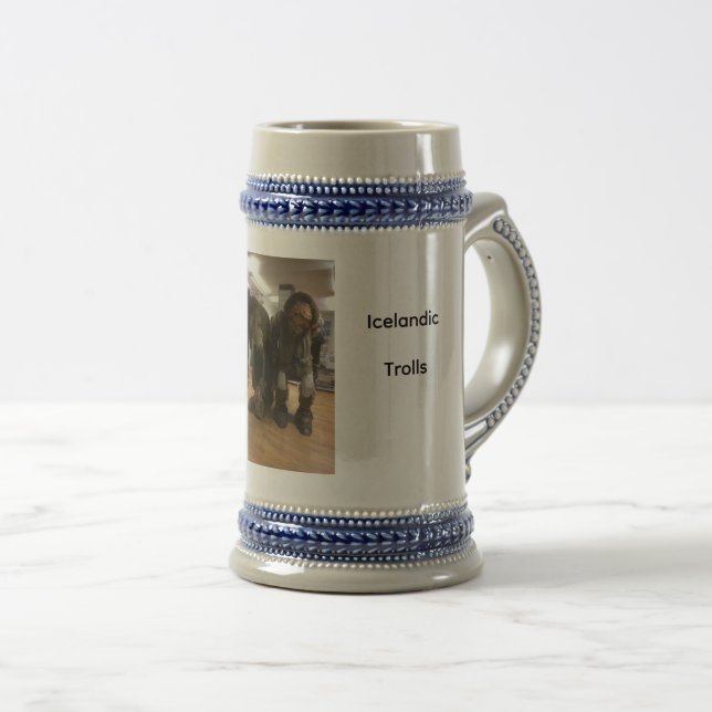 Grýla and  Leppalúði beer mug Sejdel (Framsida höger)