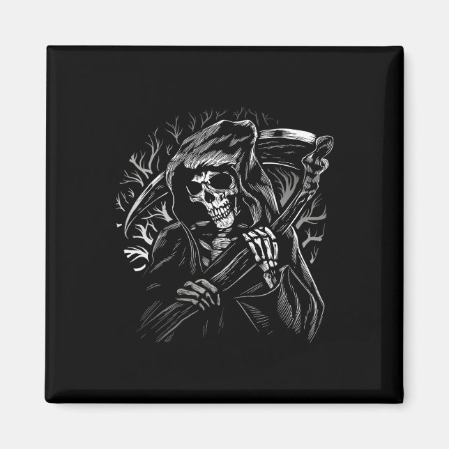 grym återfall skalldöd scythe död gothall hora magnet (Framsidan)