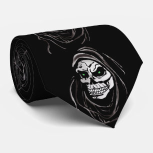 Grym dag för fasa för dödreaperHalloween död Slips