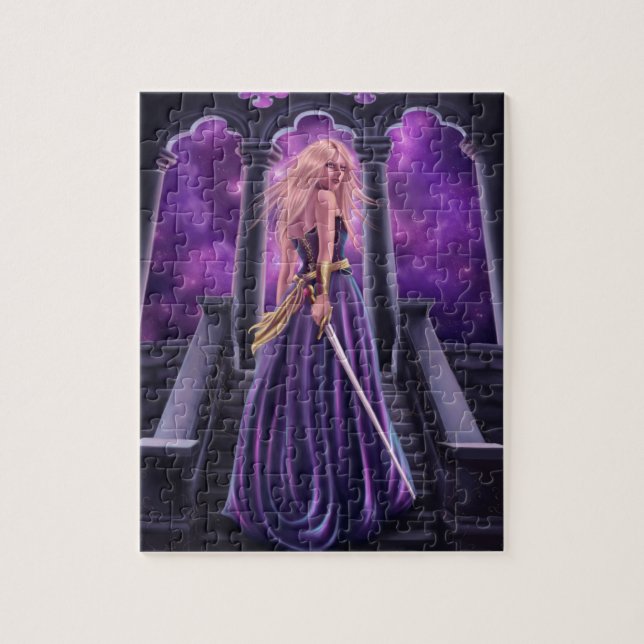 Grym hjärta pussel (Vertikal)