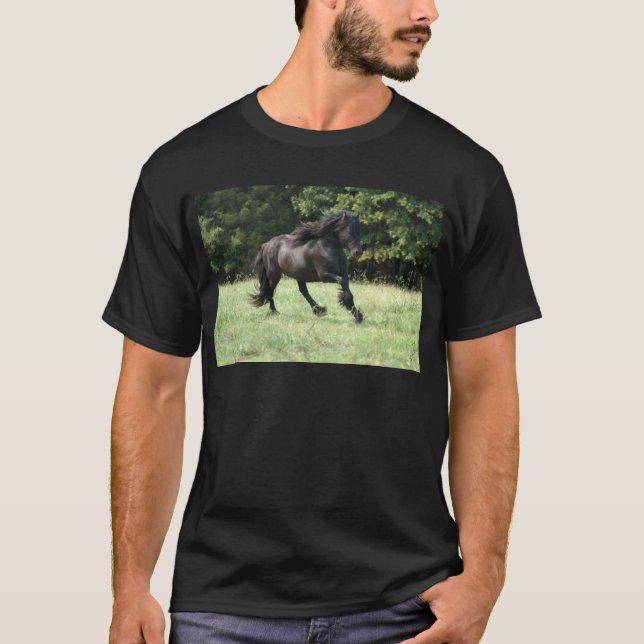 Grym ponnyhingst tee shirt (Framsida)