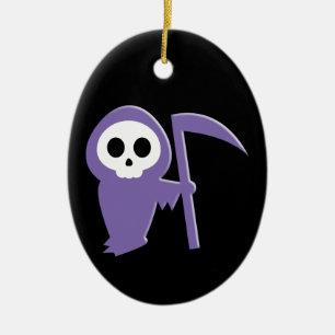 Grym Reaper Julgransprydnad Keramik