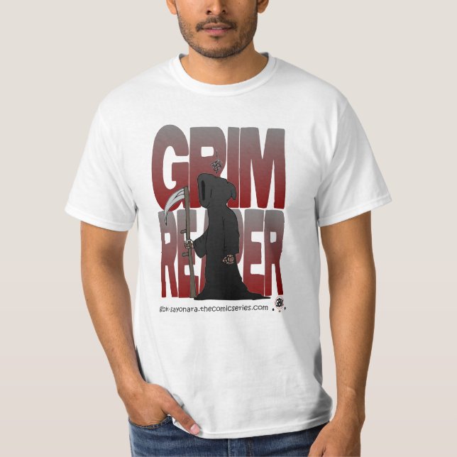Grym Reaper T för GBK Tee Shirt (Framsida)