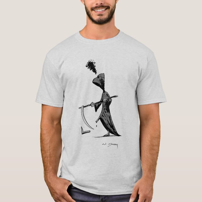 Grym Reaper T Shirt (Framsida)