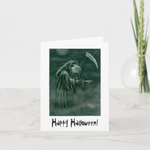 Grym Reaperråtta, happy halloween! Kort