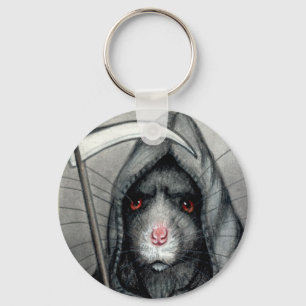 Grym Reaperråtta Keychain Nyckelring