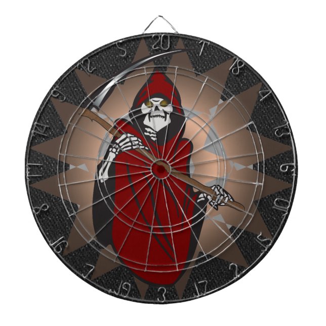 Grym ReaperskalleDartboard Darttavla (Framsidan)