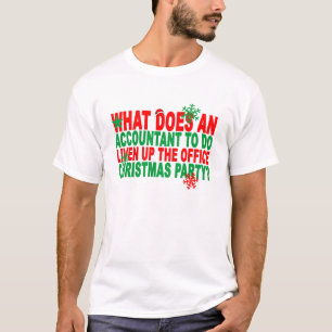 Grym revisorjul och rolig skämtslogan T Tee Shirt