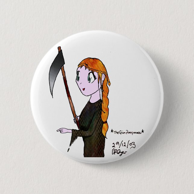 Grymma Reaperess Knapp (Framsida)