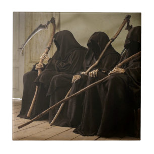 Grymma Reapers som väntar dig Kakelplatta