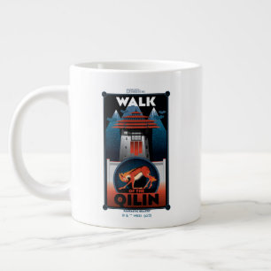 Grymt över Qilin Mountain-grafiken Jumbo Mugg
