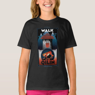 Grymt över Qilin Mountain-grafiken T Shirt