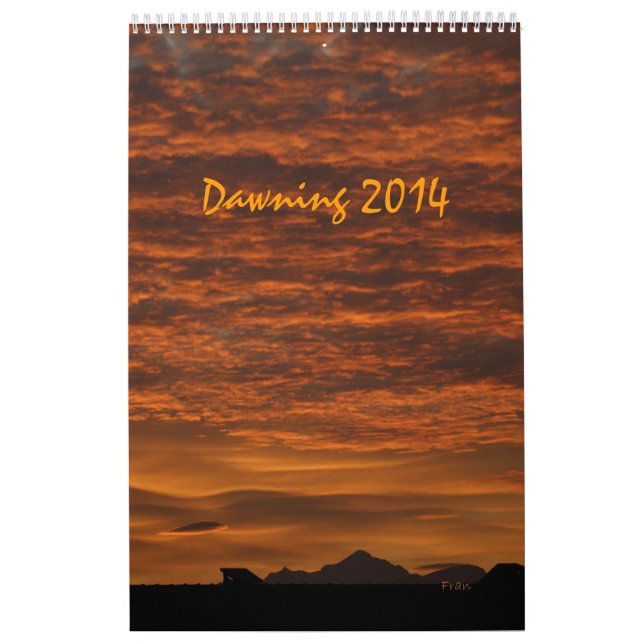 gryning 2014 kalender (Omslag)