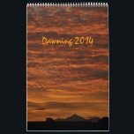 gryning 2014 kalender<br><div class="desc">En vacker kalender med bilder i Frankrike och Schweiz.</div>
