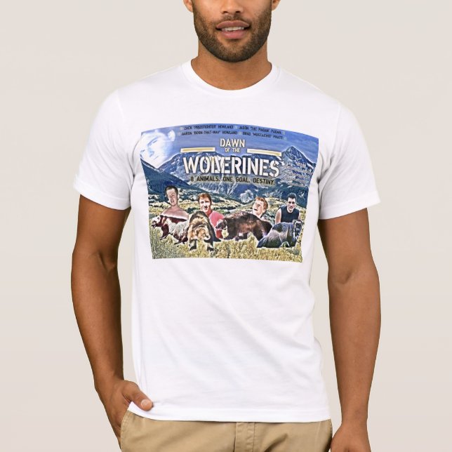 Gryning av wolverinesna! tee (Framsida)