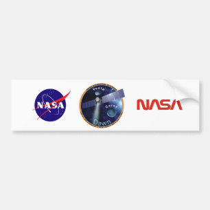 GRYNING - en NASA-upptäcktbeskickning Bildekal