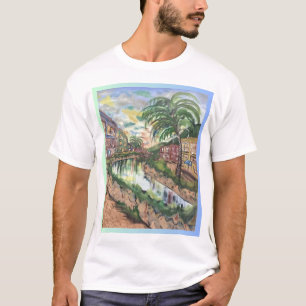 Gryning i karibisk t-shirt