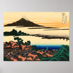 Gryning på Isawa i det Kai landskapet Poster