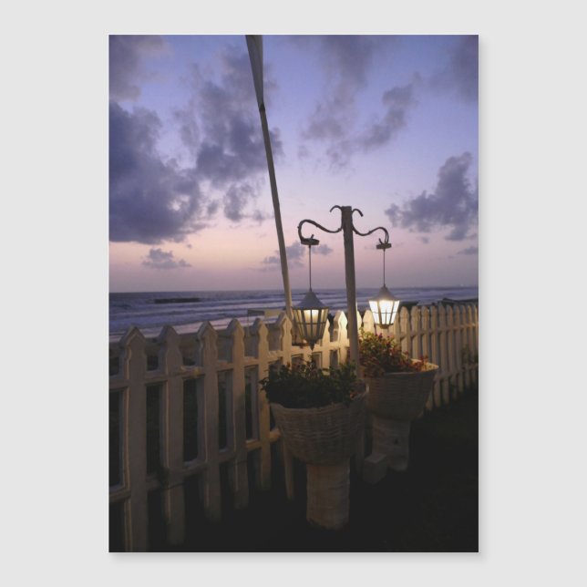 Gryning på stranden (Framsida)