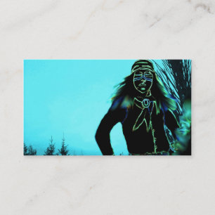 Gryningryttare - APACHE Visitkort