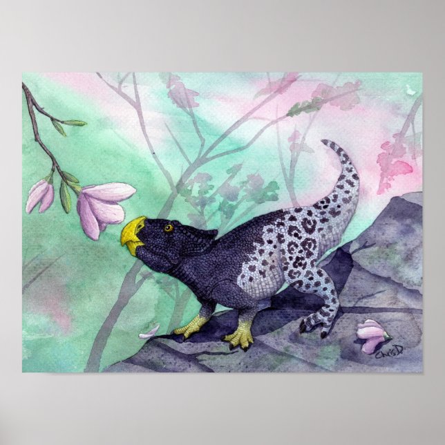 Gryphoceratops Skriv ut Poster (Framsidan)