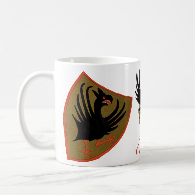 Gryphon grip, funkyhöna kaffemugg (Vänster)