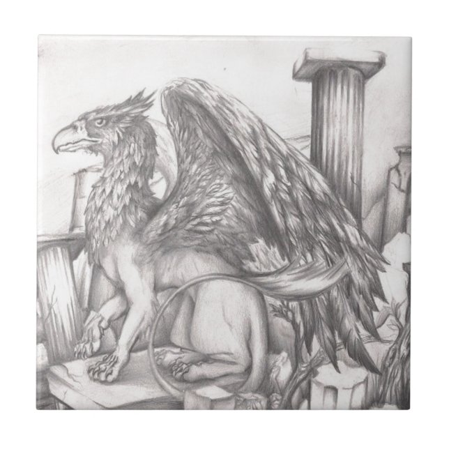 gryphon.jpg kakelplatta (Framsidan)