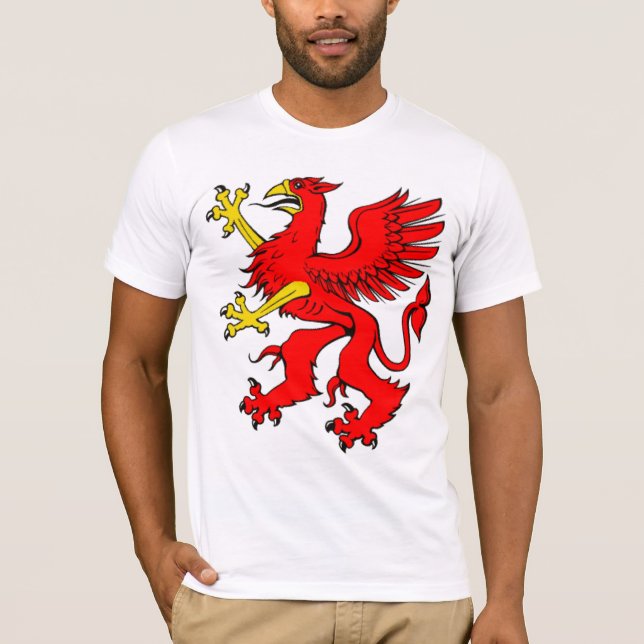 GRYPHON-T-TRÖJA TEE SHIRT (Framsida)