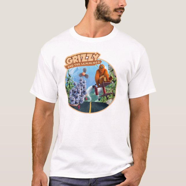 Grys och lemmings t shirt (Framsida)