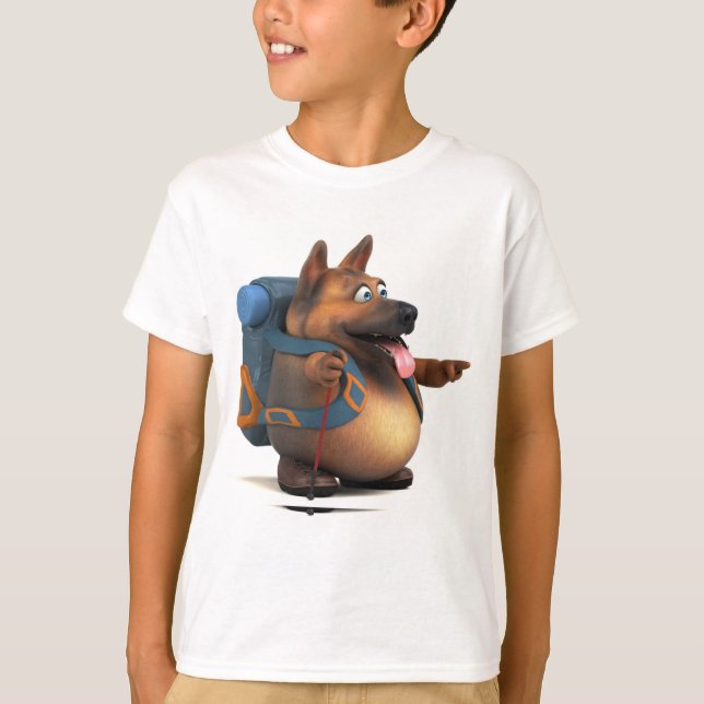 GS backpacker T Shirt (Framsida)